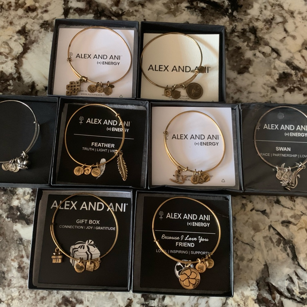 Vintage Alex and Ani Bangles, Set of 8, 2004 - Picture 7 of 14
